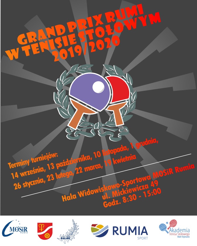 Grand Prix Rumi w Tenisie Stołowym - VI turniej