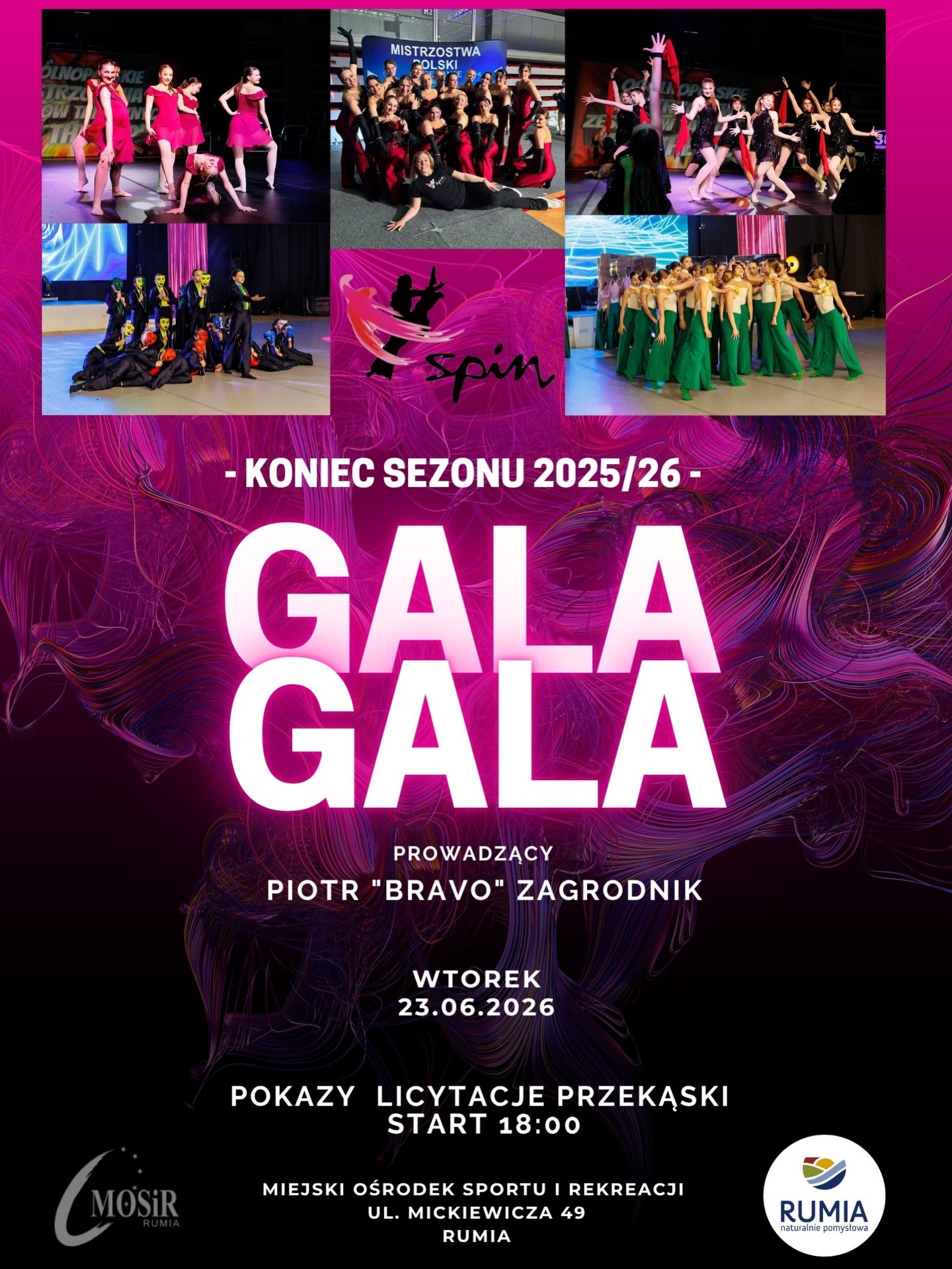 Gala Stowarzyszenia Tańca SPIN