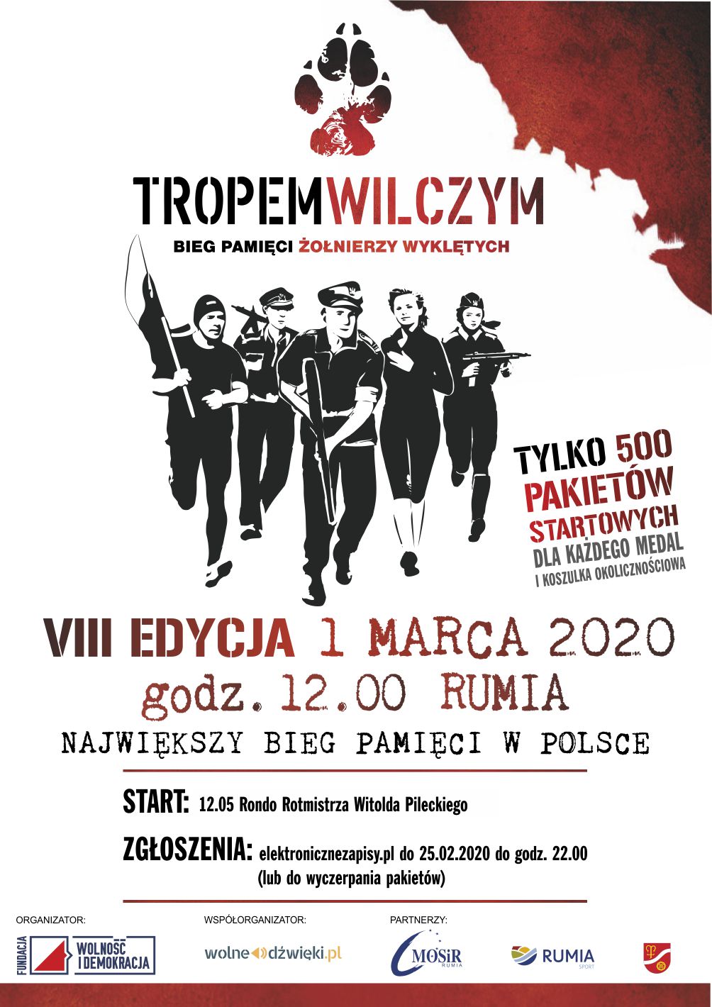 Tropem Wilczym - Bieg Żołnierzy Wyklętych