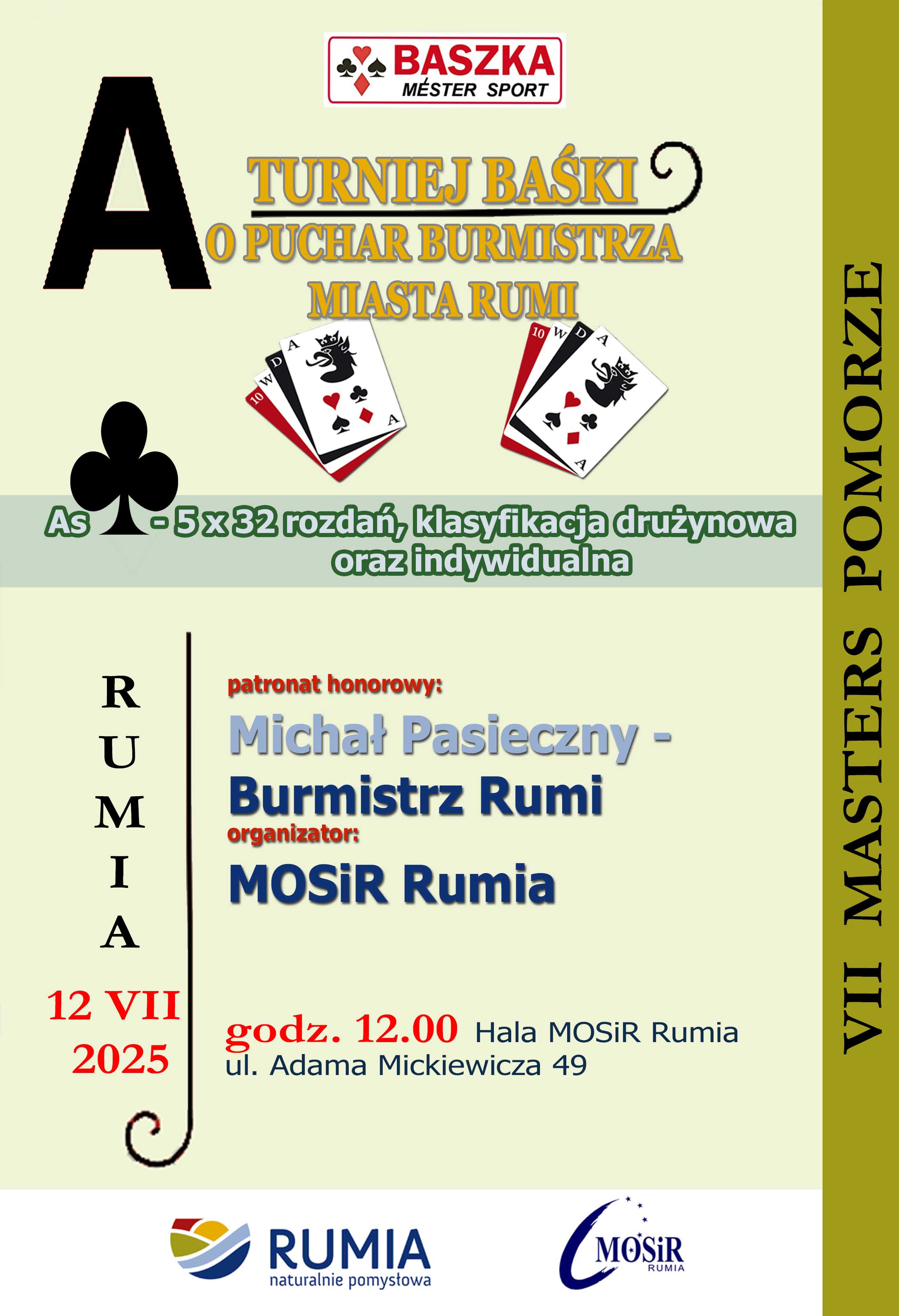 Turniej Kaszebe Baszka o Puchar Burmistrza Miasta Rumi