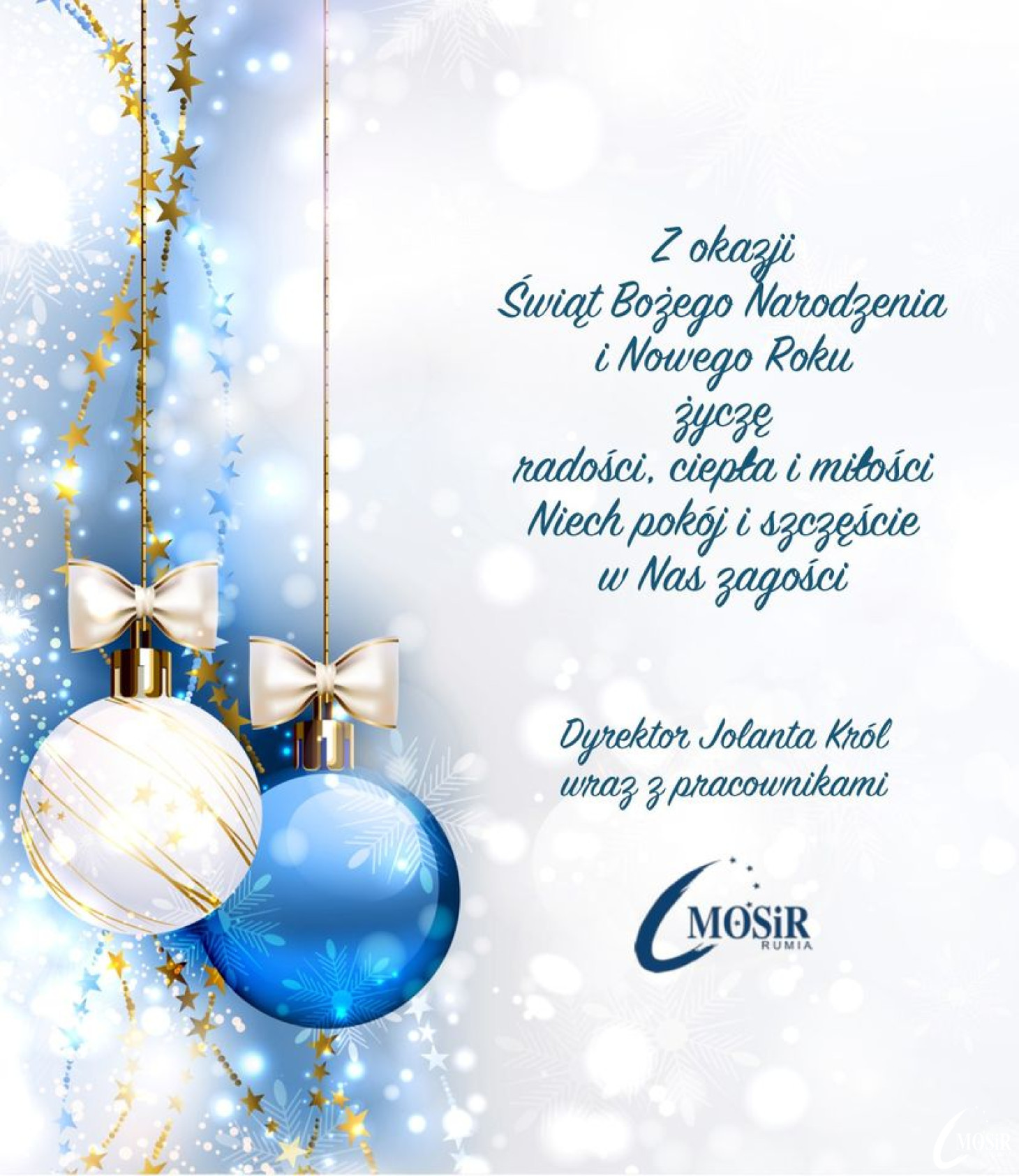 Życzenia świąteczno-noworoczne