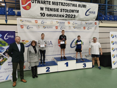 XL OTWARTE MISTRZOSTWA RUMI W TENISIE STOŁOWYM